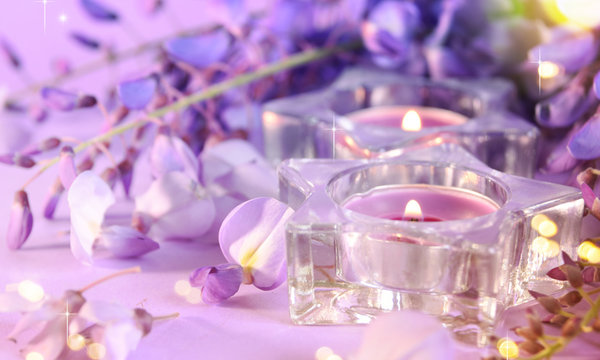 Spring flowers for aromatherapy