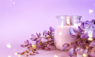 Obraz na płótnie Canvas Spring flowers for aromatherapy