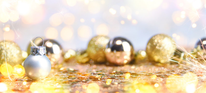 Christmas and New Year holiday background