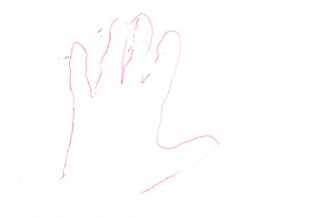 Children's art and painting. Artistic background image. Abstract painting. Contemporary art. Hand made art. Colorful texture.