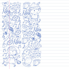 Children theatre. Theatre perfomance with kids.