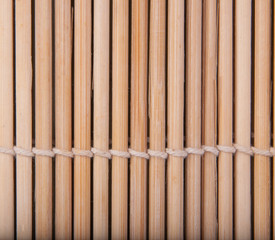 Bamboo mat wooden texture or background