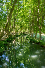 La vallée de l'Eure à Uzès dans le Gard