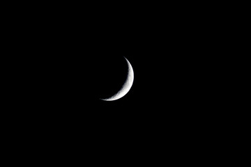 Obraz na płótnie Canvas Crescent moon