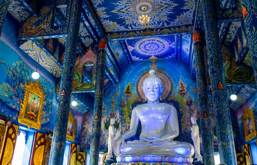 Blue Temple in Chaing Rai, Thailand