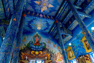 Blue Temple in Chaing Rai, Thailand