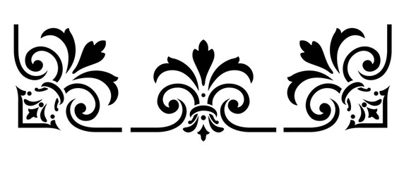 Floral Frame Design Elements