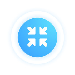 Fototapeta premium Restore Down - Icon