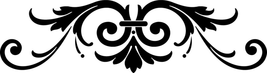 Vintage Scroll Design