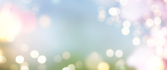 Obraz premium Blurred background. Spring color