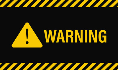 warning background ,Black and yellow line striped,Caution tape, warning sign vector illustration