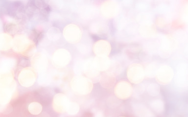 Fototapeta premium Spring Bokeh light background. Holiday glowing backdrop. Defocused Background