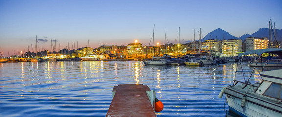 ALTEA, SPAIN - January 4, 2019: View of the city from the port. © Vladimir