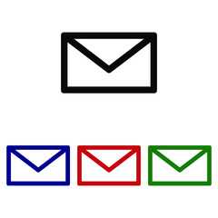 mail, icon, button, email, e-mail, envelope, letter, contact, symbol, internet, web, blue, post, message, communication, business, sign, send, 3d, buttons, address, illustration, isolated, design, whi