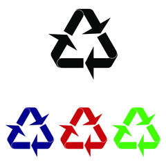 recycle, symbol, recycling, sign, environment, star, green, icon, arrow, ecology, isolated, environmental, design, nature, abstract, stars, illustration, concept, 3d, white, recyclable, shape, cycle, 