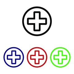icon, cross, button, symbol, medical, plus, aid, sign, first aid, health, pharmacy, switzerland, emergency, red, first, swiss, medicine, isolated, flag, hospital, green, 3d, doctor, white, care