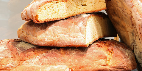 Loaves of Whole bread