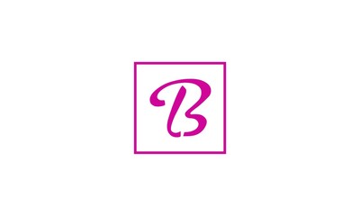b logo, b, red