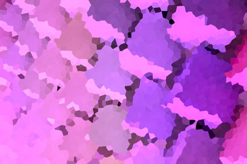Obraz premium Abstract neon image. Modern design. Illustration. wisteria
