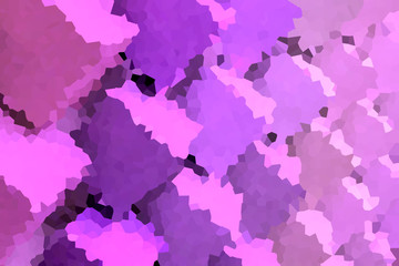 Abstract neon image. Modern design. Illustration. dark purple