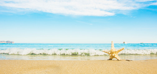 Sea Sunset, Summer background, Travel concept