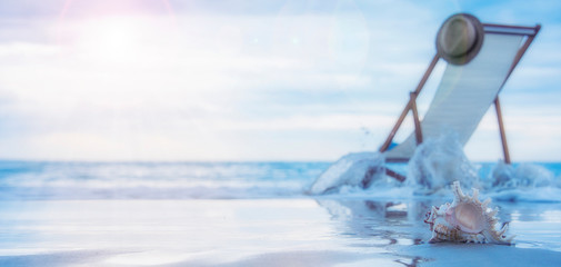 Sea Sunset, Summer background, Travel concept © Vladimir