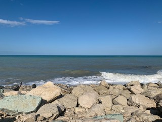 sea and rocks