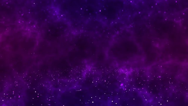 4k animations magical starry space background festive copy space
