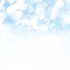 Christmas light background.  Holiday glowing backdrop. Defocused Background With Blinking Stars. Blurred Bokeh.