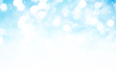 Christmas light background.  Holiday glowing backdrop. Defocused Background With Blinking Stars. Blurred Bokeh.