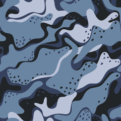 Seamless camouflage pattern