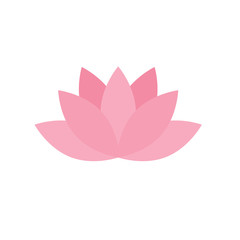 lotus icon, spa icon vector
