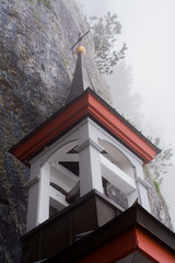 Kaplica w skałach - Ebenalp, Szwajcaria