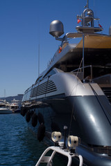 Jachty w Saint Tropez - Francja - obrazy, fototapety, plakaty