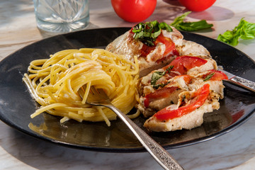 Italian Chicken Insalata Caprese