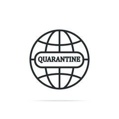 The new coronavirus pneumonia of 2019 is spreading around the world. Vector illustration