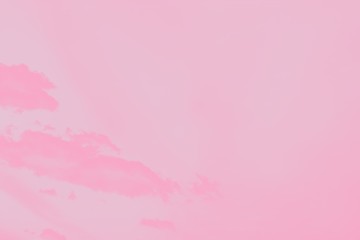 Fototapeta na wymiar Pastel delicate pale pink blurred background, gentle soft sky