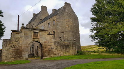 Fototapeta na wymiar Old Castle in Scotland