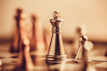 Chess. Win concept.