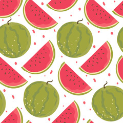 watermelon seamless pattern