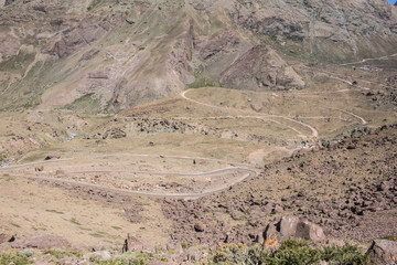landscape in the mountains