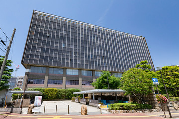 岡山市役所本庁舎 -政令指定都市 市政の中枢施設-