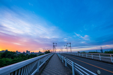 橋からの風景