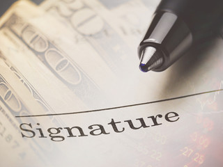 The signature