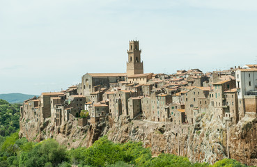 View of medieval Town Pitigliano,Tuscany,Italy