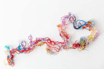 십자수로 만든 기호