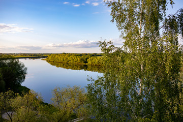lake and sky