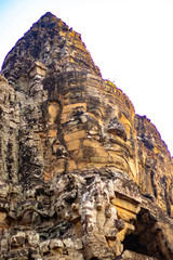 A beautiful view of Angkor Thom temple at Siem Reap, Cambodia.