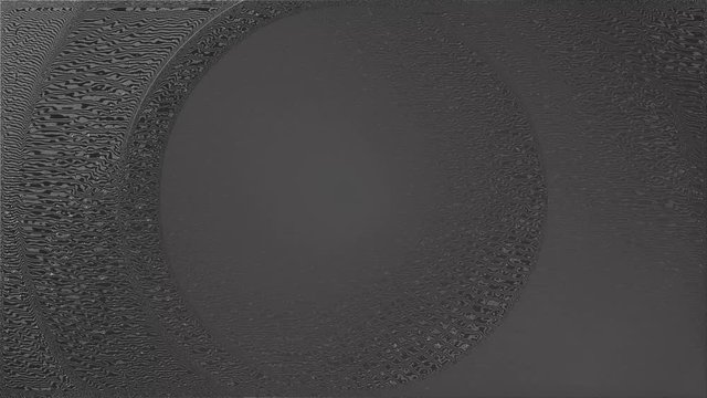 Circles With Noise Waves Distorted Screen Loop Rotation Abstact Background