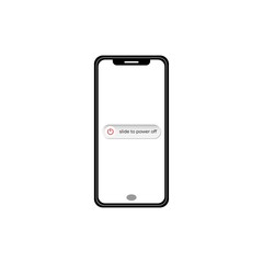 illustration turning off smartphone isolated-04